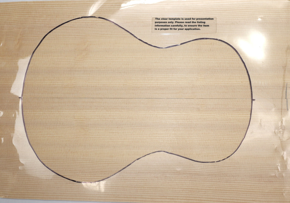 Douglas-Fir Ukulele Guitar Set, 0.15" thick (+STANDARD +3★) - Stock# 6-0185