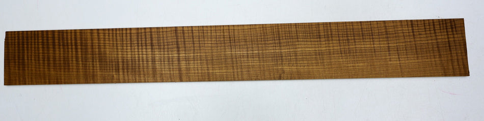 Torrefied Maple Flame Bass Fingerboard, 29" long, unslotted (HIGH FIGURE) - Stock# 6-2087