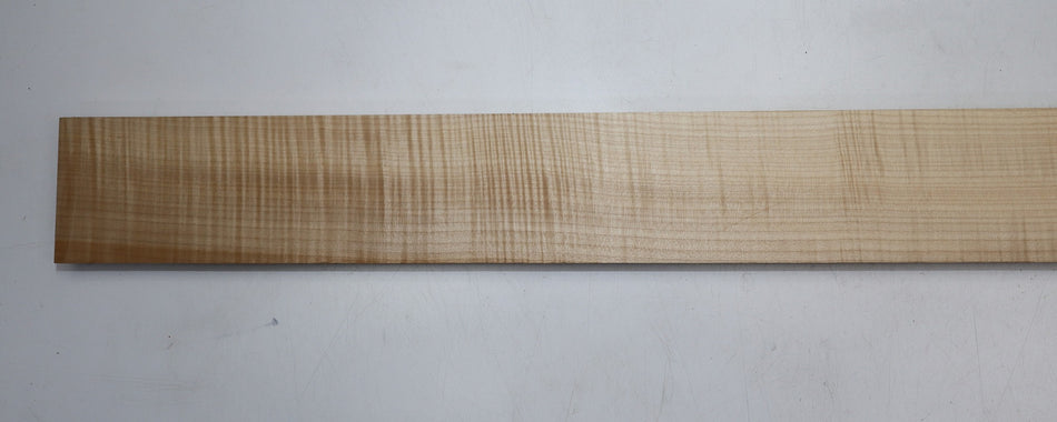 Maple Flame Neck Blank 1" x 4" x 34.7" (GREAT FIGURE) - Stock# 6-0319