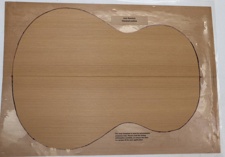 Red Cedar Parlor Guitar Set, 0.13" sanded (Professional) - Stock# 6-0433