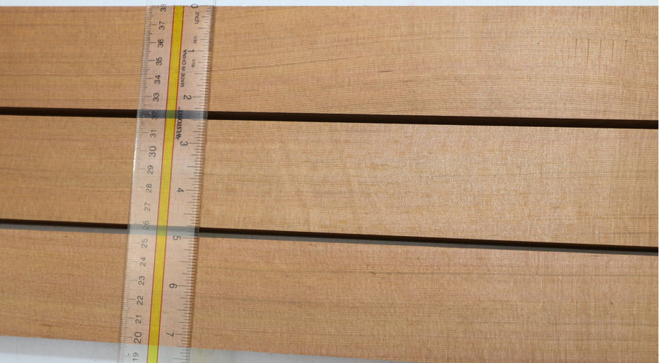 Red Cedar Bracewood, 3 blocks 1.65" x 2.25" x 21.5" - Stock# 6-0536