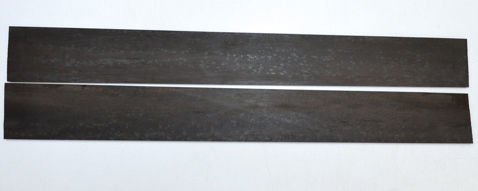 Torrefied Ebony Fingerboards, 2 pieces, 20.8" long, unslotted - Stock# 6-0568