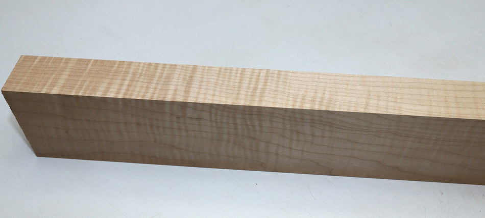 Maple Flame Neck Blank 1.75" x 4" x 29.5" - Stock# 6-0638