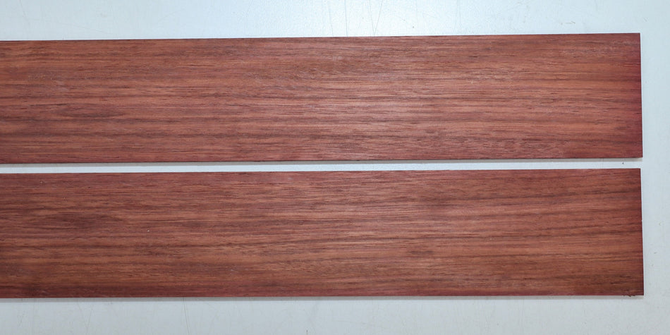 Purpleheart Guitar Fingerboards, 2 pieces 0.33" x 2.5" x 22" unslotted - Stock# 6-0699