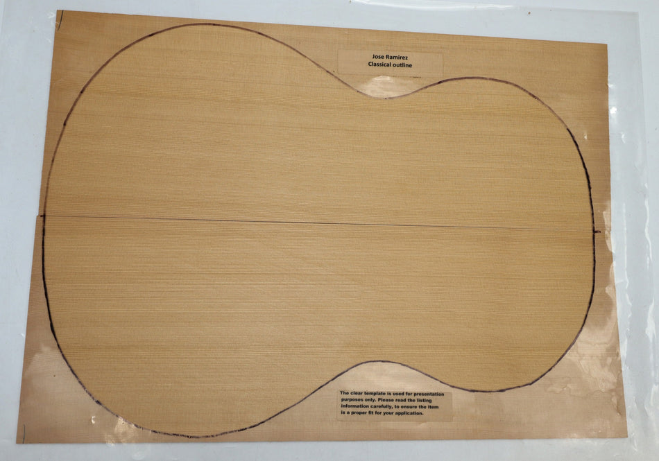 Red Cedar Classical Guitar Set, 0.15" thick (HIGH GRADE 4★) - Stock# 6-0791