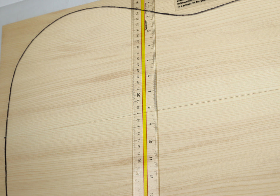 Adirondack Red Spruce Dreadnought Guitar Set, 0.16" thick (Professional)  - Stock# 6-0896