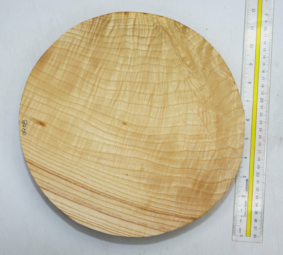 White Ash Round 11" diameter x 1.88" - Stock# 6-0908