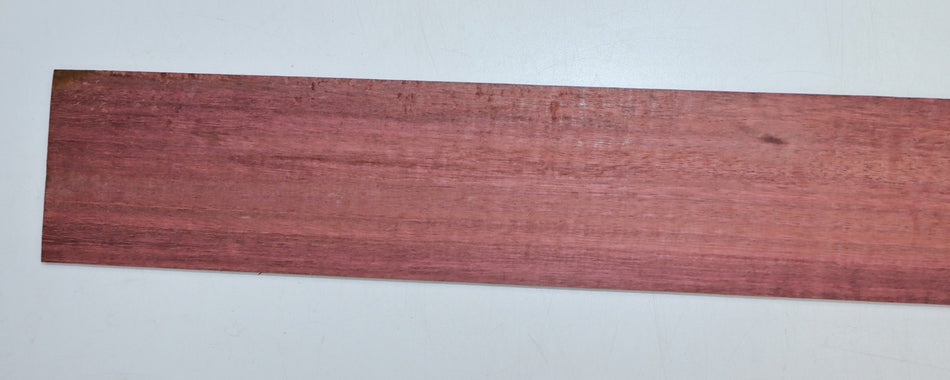 Purpleheart Guitar Fingerboard, 0.26" x 3.75" x 25.4" unslotted - Stock# 6-0988