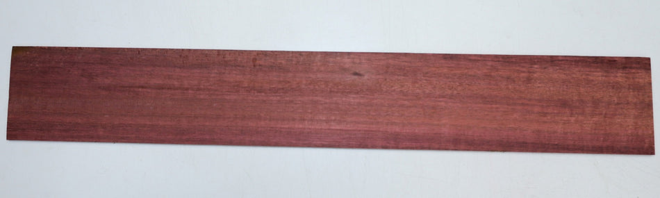 Purpleheart Guitar Fingerboard, 0.26" x 3.75" x 25.4" unslotted - Stock# 6-0988