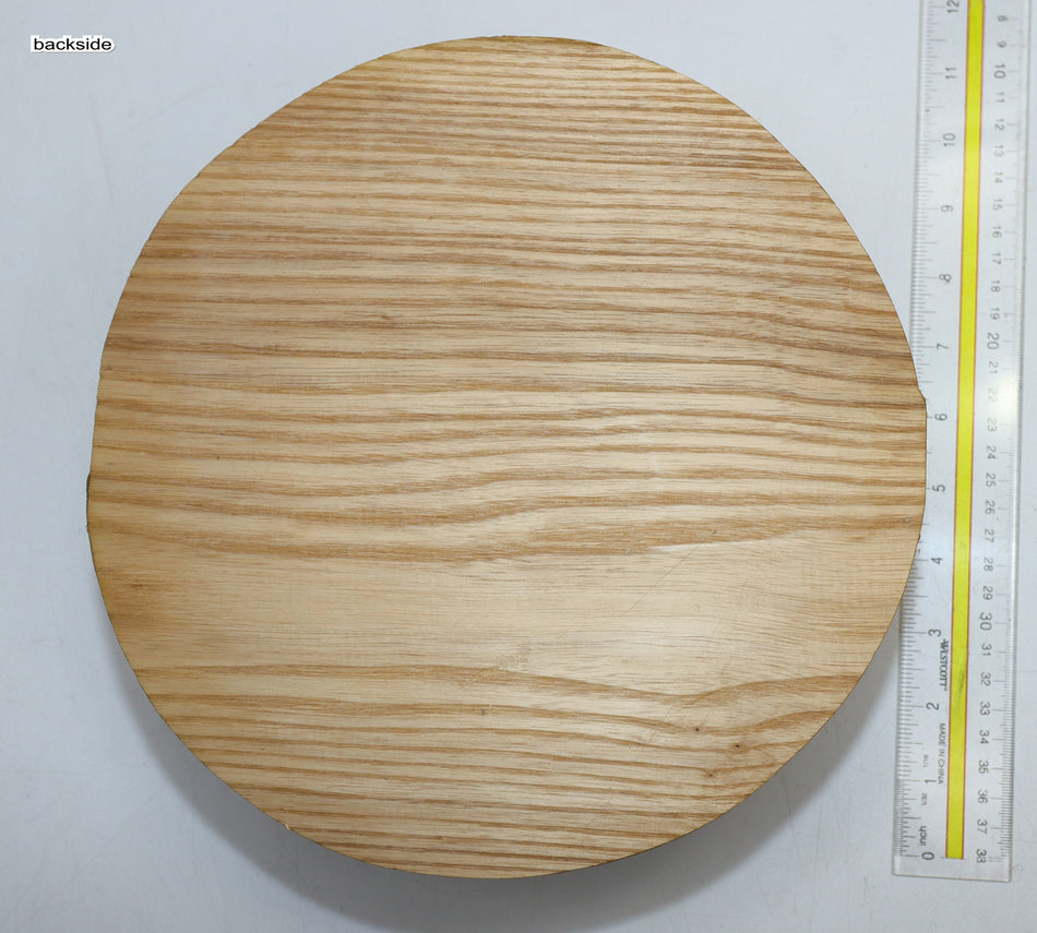 White Ash Round 10" diameter x 3.75" - Stock# 6-0996