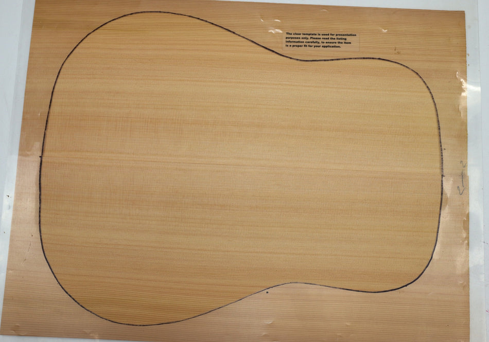 Red Cedar Dreadnought Guitar Set, 0.15" thick (+Professional) - Stock# 6-1032