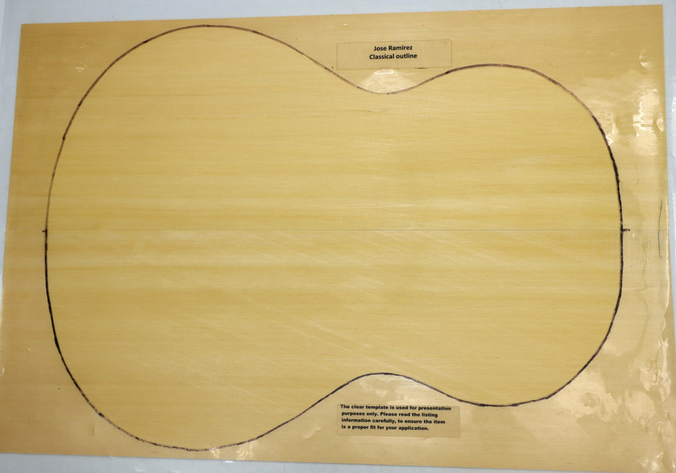 Yellow Cypress OM / Classical Guitar Set, 0.16" thick (Professional) - Stock# 6-1062