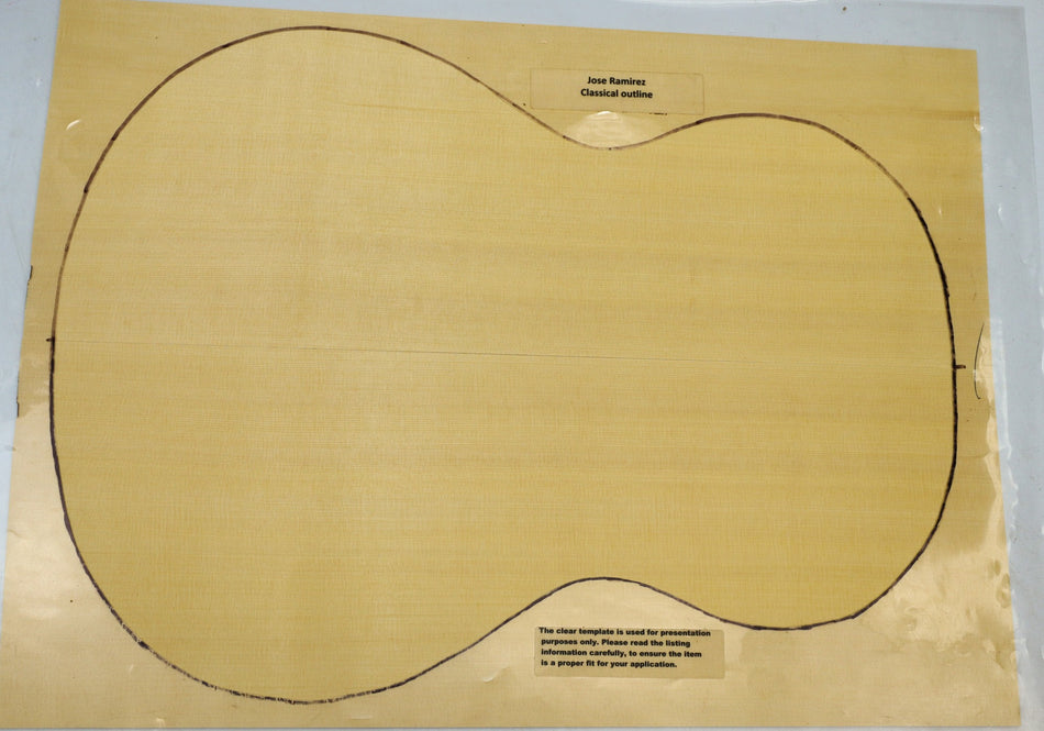 Yellow Cypress Classical Guitar Set, 0.14" thick (+STANDARD +3★) - Stock# 6-1147