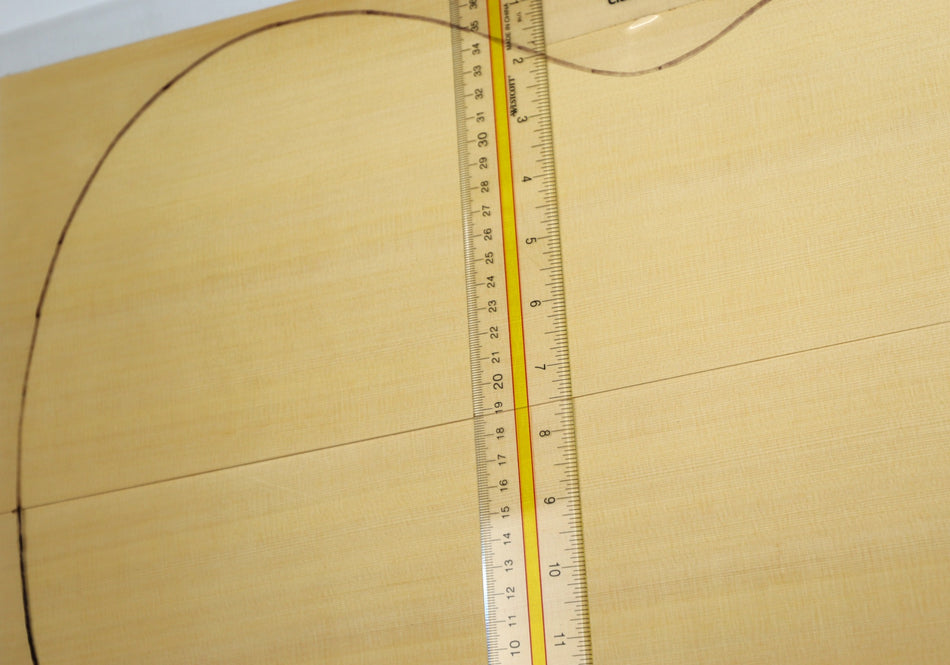 Yellow Cypress Classical Guitar Set, 0.14" thick (HIGH GRADE 4★) - Stock# 6-1162