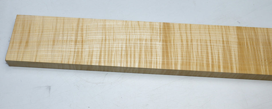 Sycamore Maple Neck Blank 1" x 4" x 35" (Great Figure) - Stock# 6-1193