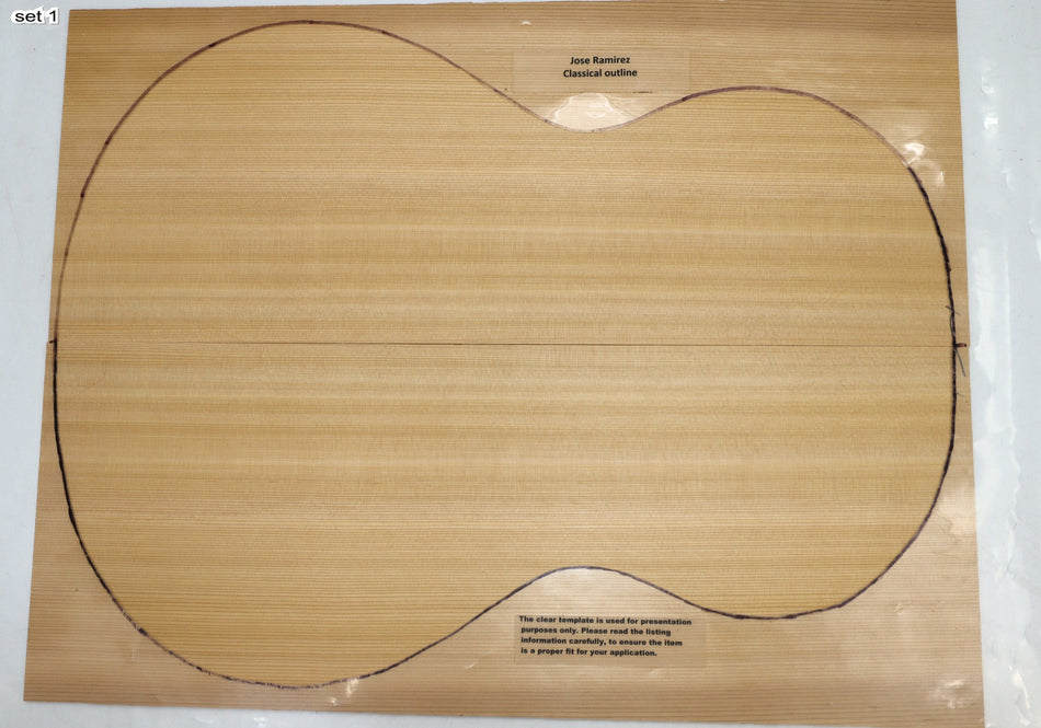 Red Cedar Classical, 2 Guitar Sets, 0.16" thick (+STANDARD) - Stock# 6-1264