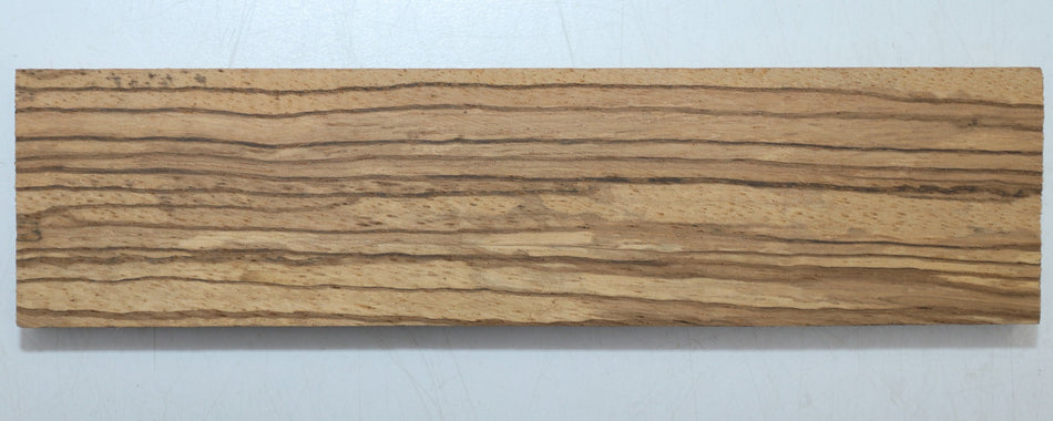 Zebrawood Bridge blank 0.55" x 2" x 8" - Stock# 6-1282