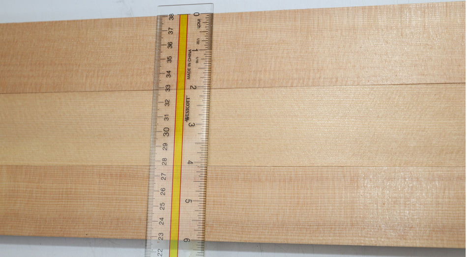 Sitka Spruce Bracewood, 3 blocks 0.8" x 1.9" x 16.2" - Stock# 6-1283