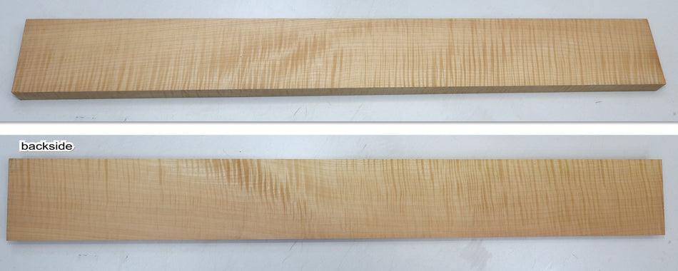 Maple Flame Neck Blank 1" x 4.1" x 345" (GREAT FIGURE +3★) - Stock# 6-1389