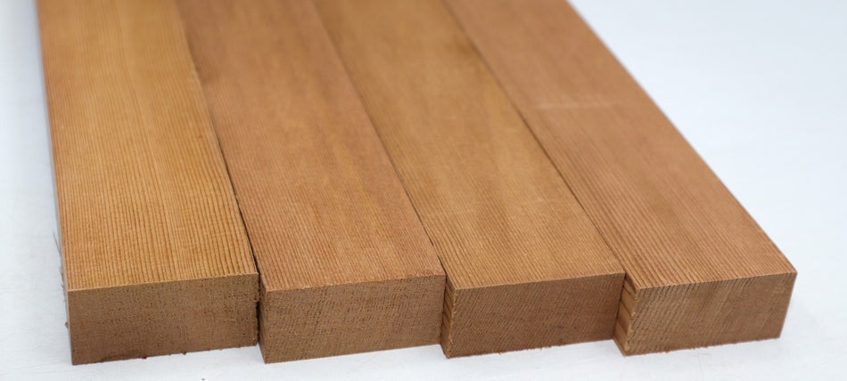 Red Cedar Bracewood, 4 blocks 1" x 2" x 17" - Stock# 6-1397