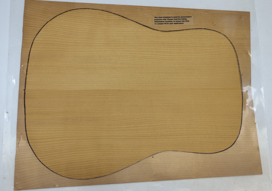 Torrefied Adirondack Spruce Dreadnought Guitar Set, 0.14" thick (HIGH GRADE) - Stock# 6-1405