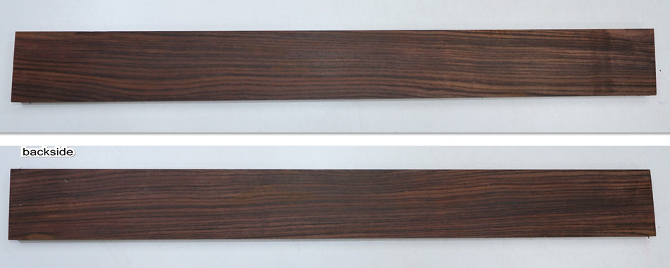 Indian Rosewood neck blank 1" x 3.8" x 35.5" (HIGH GRADE) - Stock# 6-1406