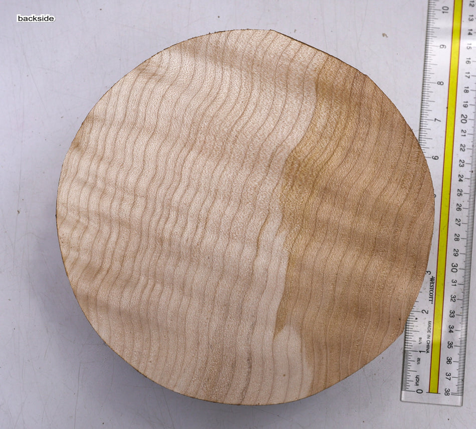 Maple Quilt Round 8" diameter x 3.4" - Stock# 6-1561