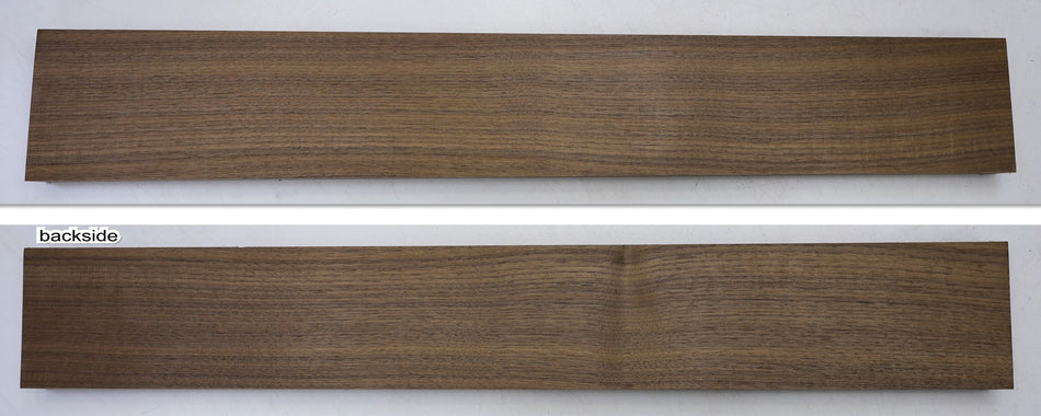 Walnut (Black) Neck Blank 1.1" x 4.5" x 30.7" - Stock# 6-1613