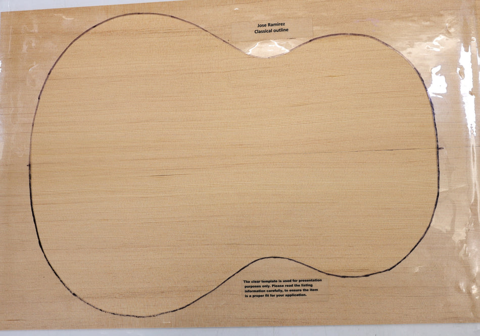 Douglas-Fir OM / Classical Guitar Set, 0.15" thick (Standard) - Stock# 6-1650