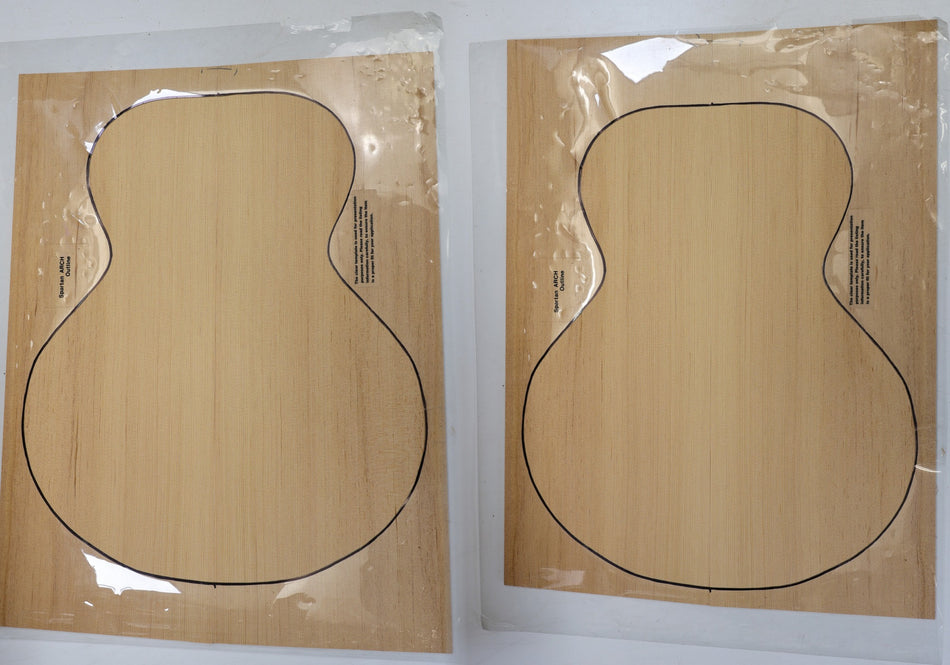 Douglas-Fir Jumbo, 2 Guitar Sets, 0.14" thick (Professional) - Stock# 6-1666