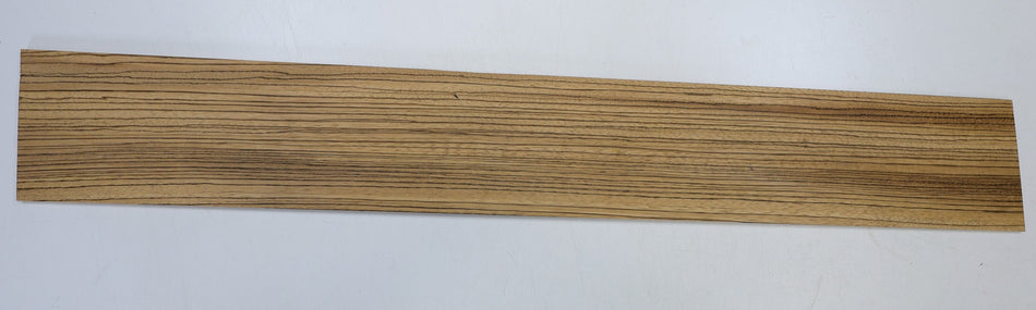 Zebrawood Bass Fingerboard 0.26" x 5" x 35.8" long, unslotted - Stock# 6-1704