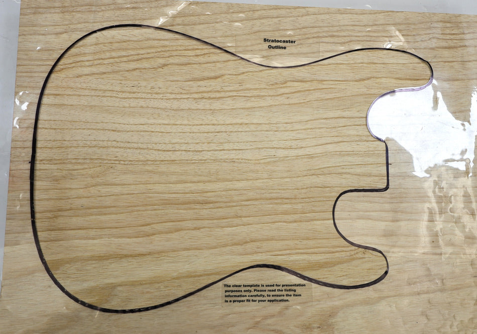 Swamp Ash body blank, Glued 4pc, 2" thick (HIGH GRADE) - Stock# 6-1722