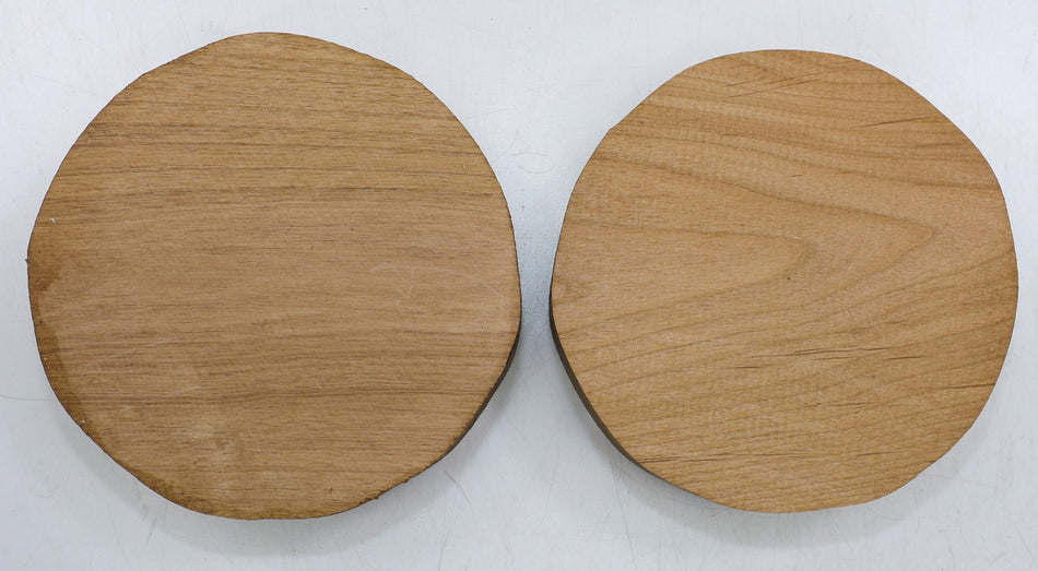 Alder Rounds 2 pieces 6" diameter x 1.8" - Stock# 6-1768