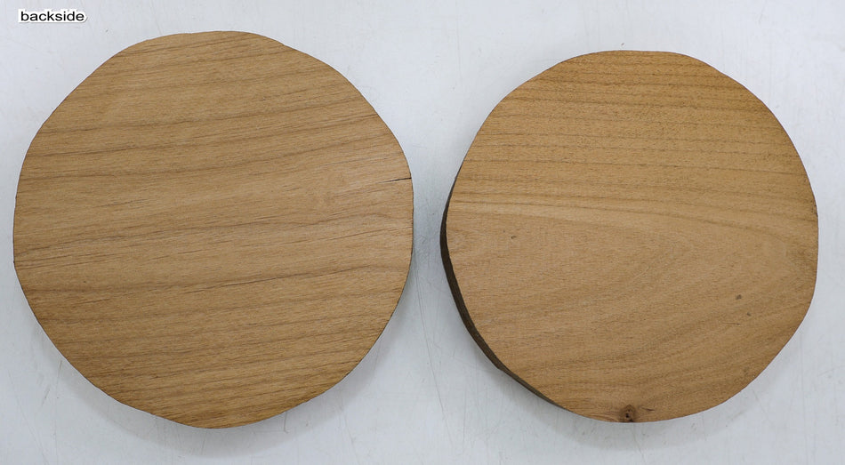 Alder Rounds 2 pieces 6" diameter x 1.8" - Stock# 6-1768