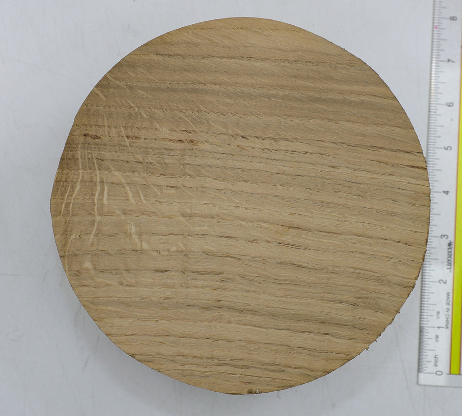 Oak Round 7" diameter x 3" - Stock# 6-1769