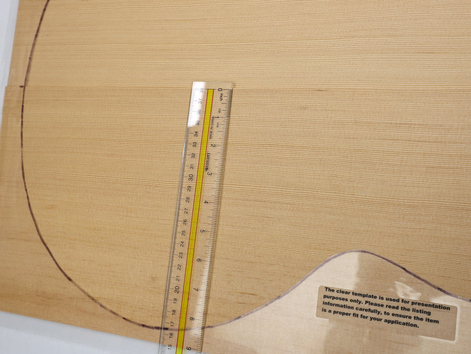 Douglas-Fir Jumbo Guitar Set, 0.17" thick (Standard 3★) - Stock# 6-1819