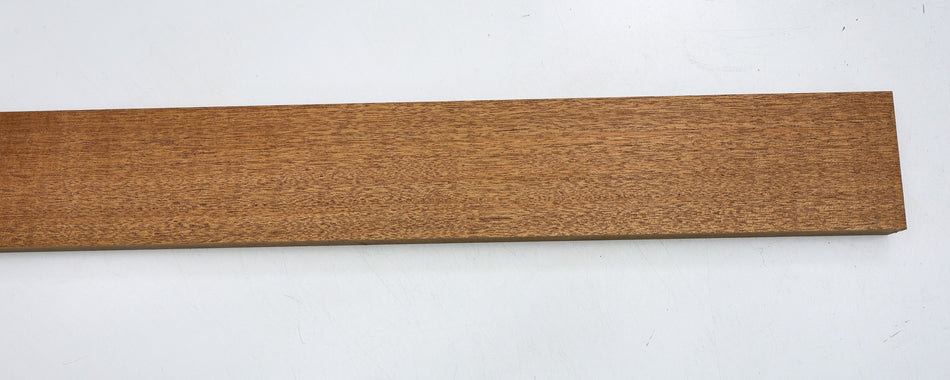 Khaya African Mahogany Neck Blank 1.35" x 3.85" x 35.3" (PREMIUM ★)- Stock# 6-1821