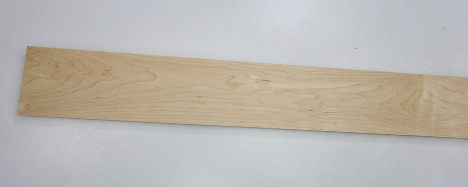 Rock Maple Neck Blank 0.96" x 4.1" x 34" - Stock# 6-1822