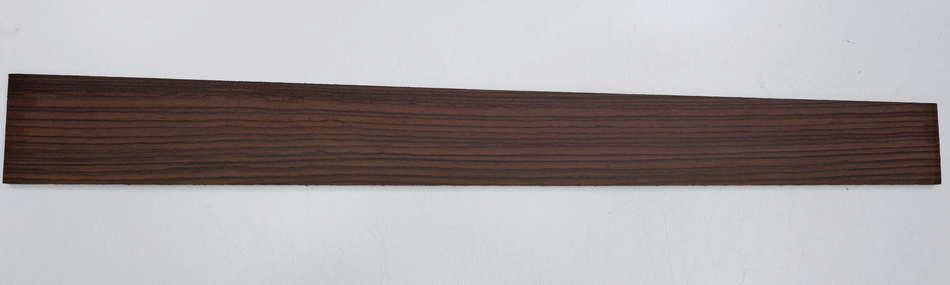 Indian Rosewood Bass Guitar Fingerboard, 28.5" long, unslotted (PREMIUM) - Stock# 6-1824