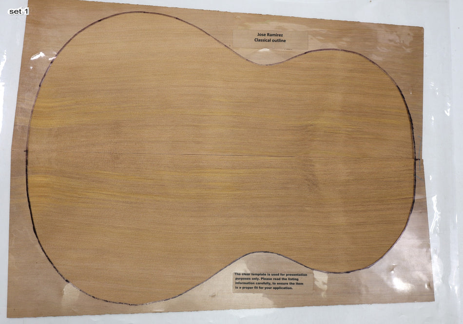 Red Cedar Classical, 2 Guitar Sets, 0.16" thick (Factory) - Stock# 6-1854