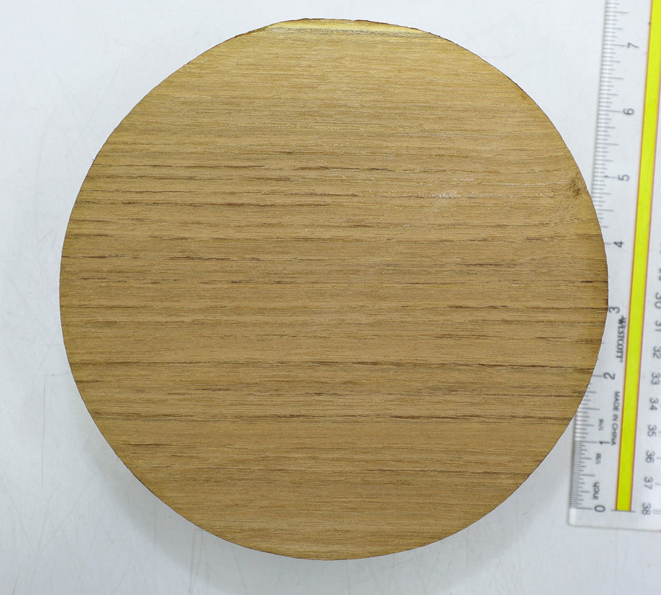 Oak Round 7" diameter x 2.3" - Stock# 6-1896