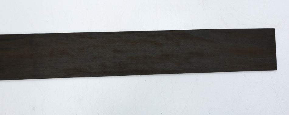 Ebony Bass Guitar Fingerboard, 3.35" wide, 28.5" long, unslotted (HIGH GRADE) - Stock# 6-1953