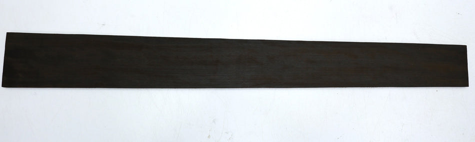 Ebony Bass Guitar Fingerboard, 3.35" wide, 28.5" long, unslotted (HIGH GRADE) - Stock# 6-1953