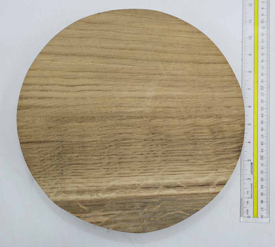 Oak Round 11" diameter x 3.25" - Stock# 6-1978