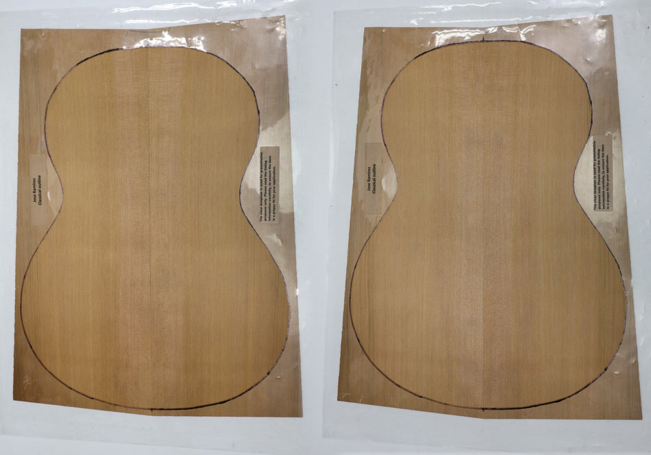 Red Cedar Classical, 2 Guitar Sets, 0.16" thick (+STANDARD) - Stock# 6-1990