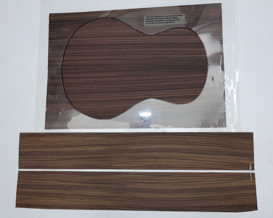 Back & Side set Indian Rosewood, Ukulele (+HIGH GRADE) - Stock# 6-2011