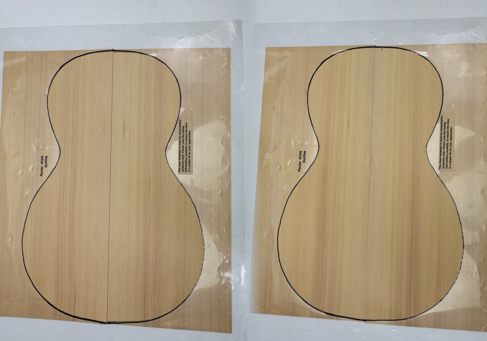 Red Cedar Parlor, 2 Guitar Sets, 0.135" thick (+Factory) - Stock# 6-2279