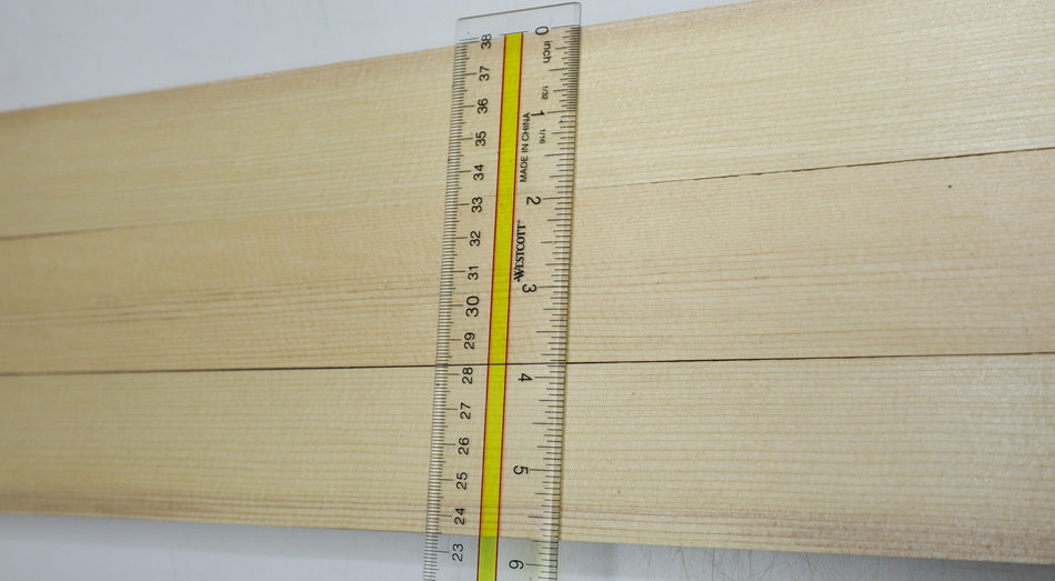 Engelmann Spruce Bracewood, 3 blocks 0.9" x 1.8" x 20" - Stock# 6-2287