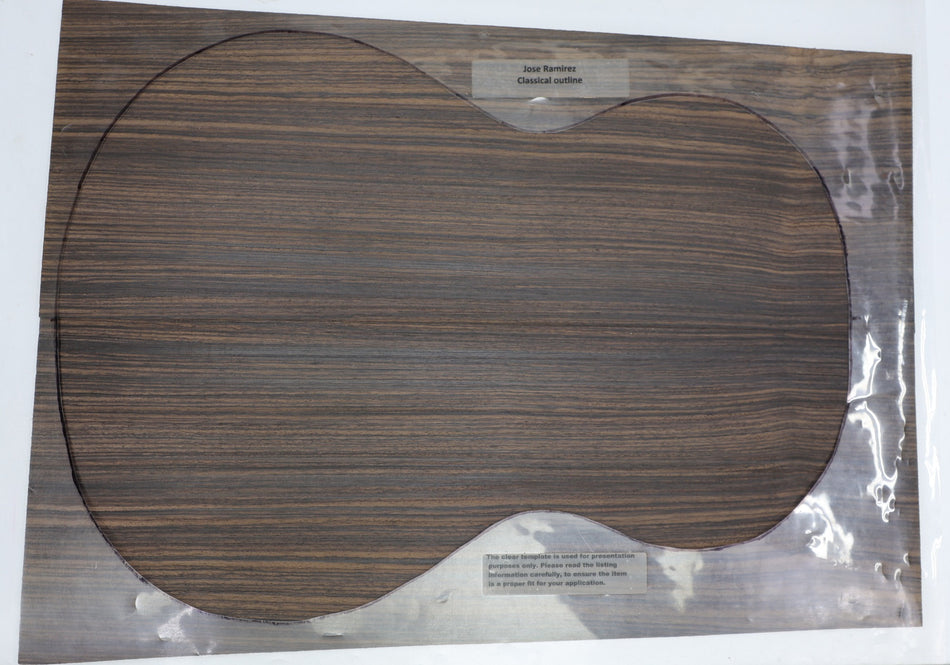 Back & Side set Indian Rosewood OM / Classical (+HIGH GRADE +4★) - Stock# 6-2290