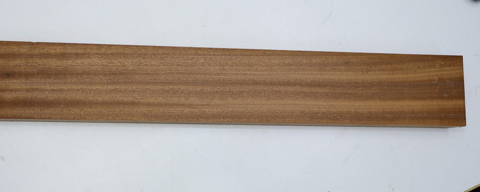 Sapele Mahogany Neck-Thru Blank 1.84" x 4.5" x 46.2" - Stock# - 6-2291